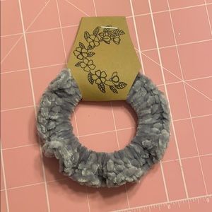 Velvet hair scrunchie